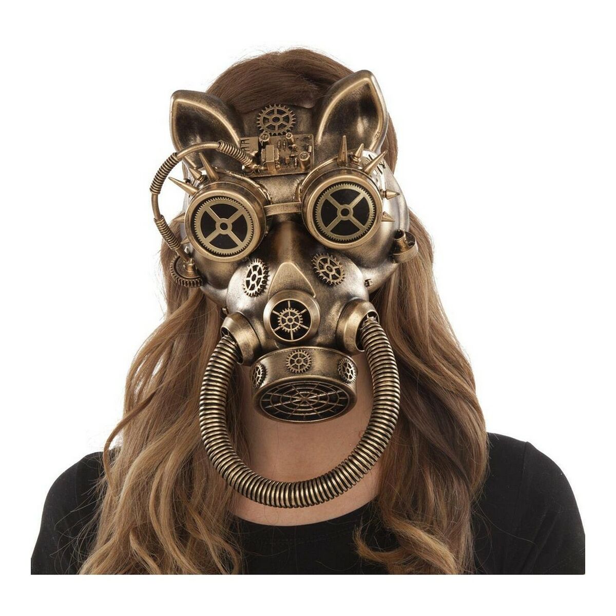 Mask My Other Me Steampunk Cat