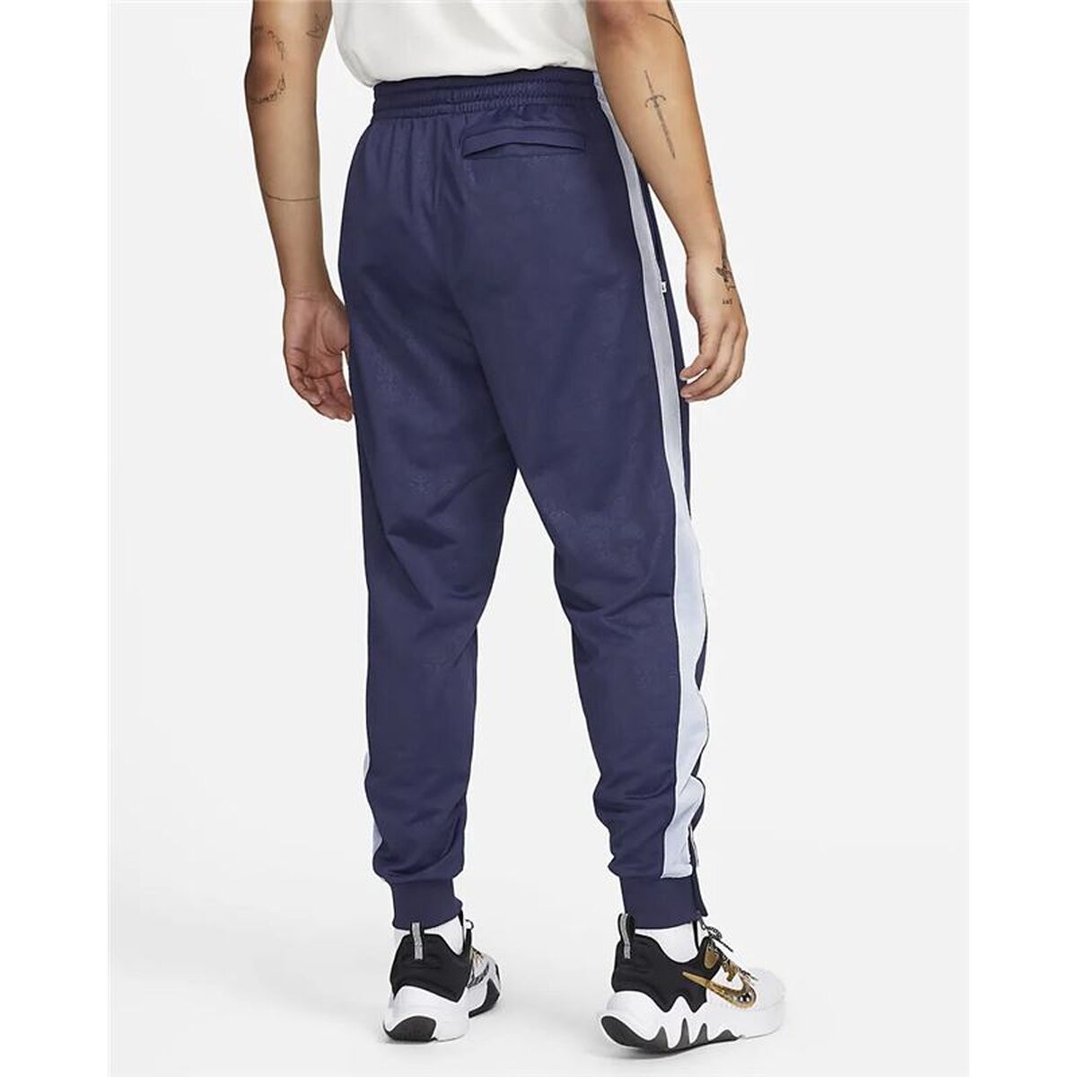 Långa träningsbyxor Nike Gianni Mörkblå Män - 2