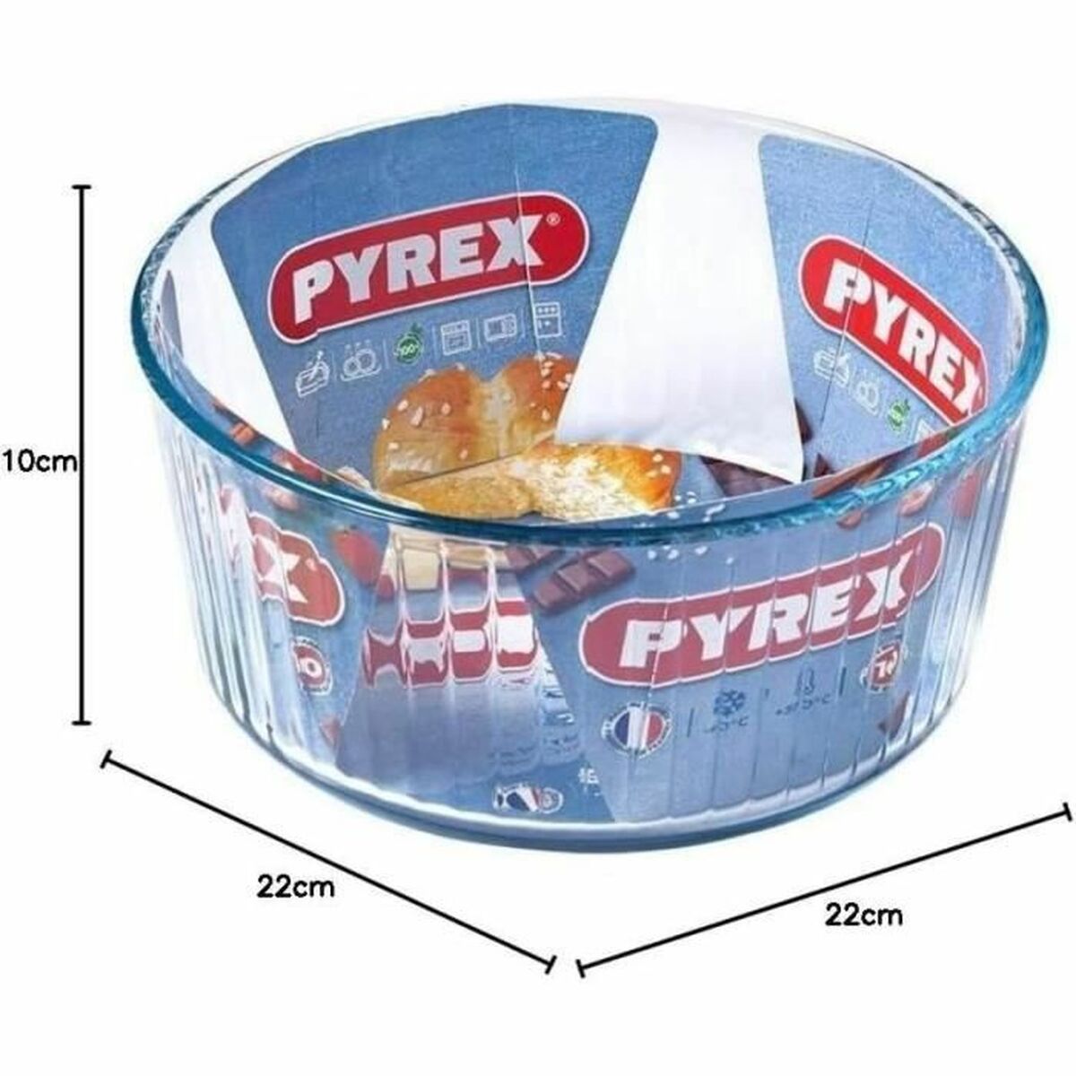 Bakform Pyrex Transparent - 3
