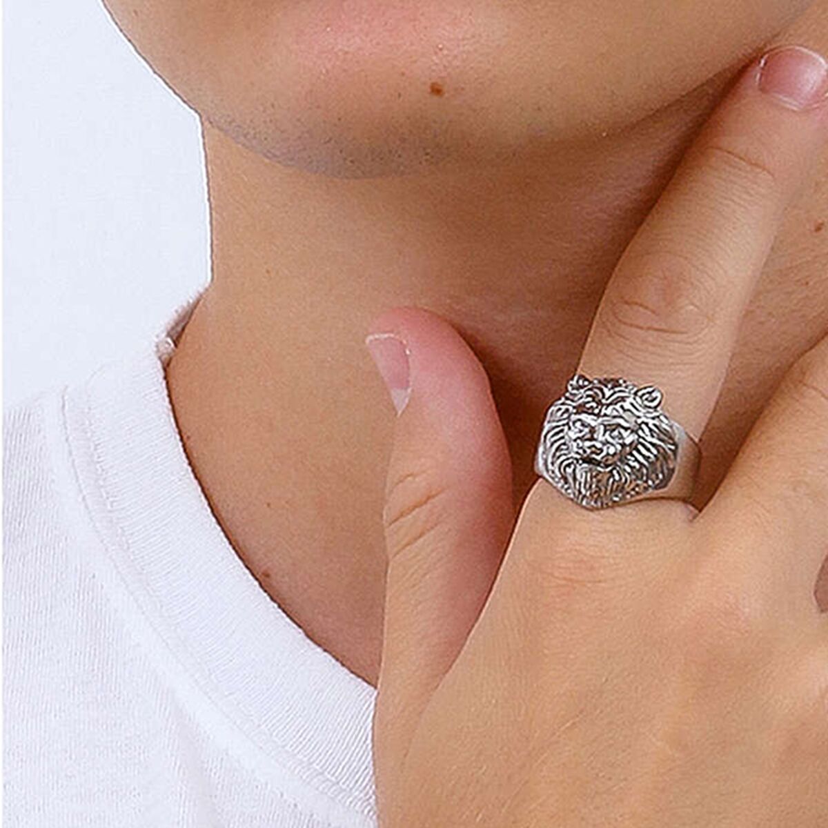 Herr ring Guess JUMR01307JWST64 24 - 2