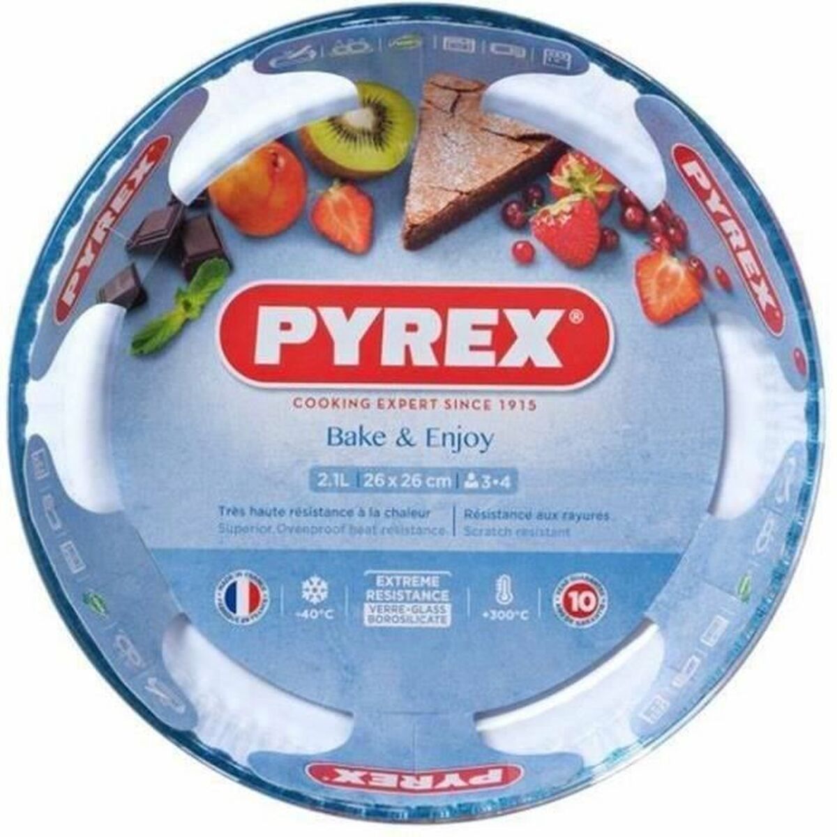 Bakform Pyrex Transparent - 2