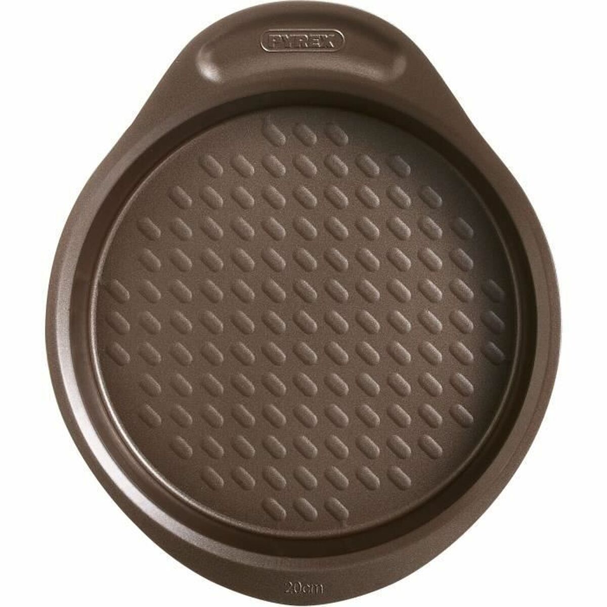 Kakform Pyrex Brun Svart Metall - 3