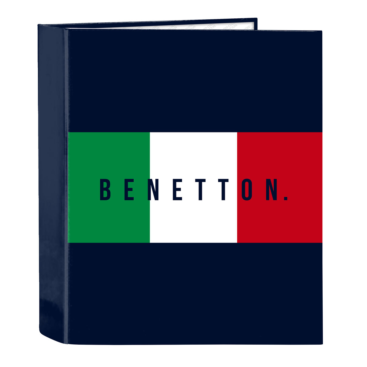 Ringpärm Benetton Flag Marinblå A4 27 x 33 x 6 cm