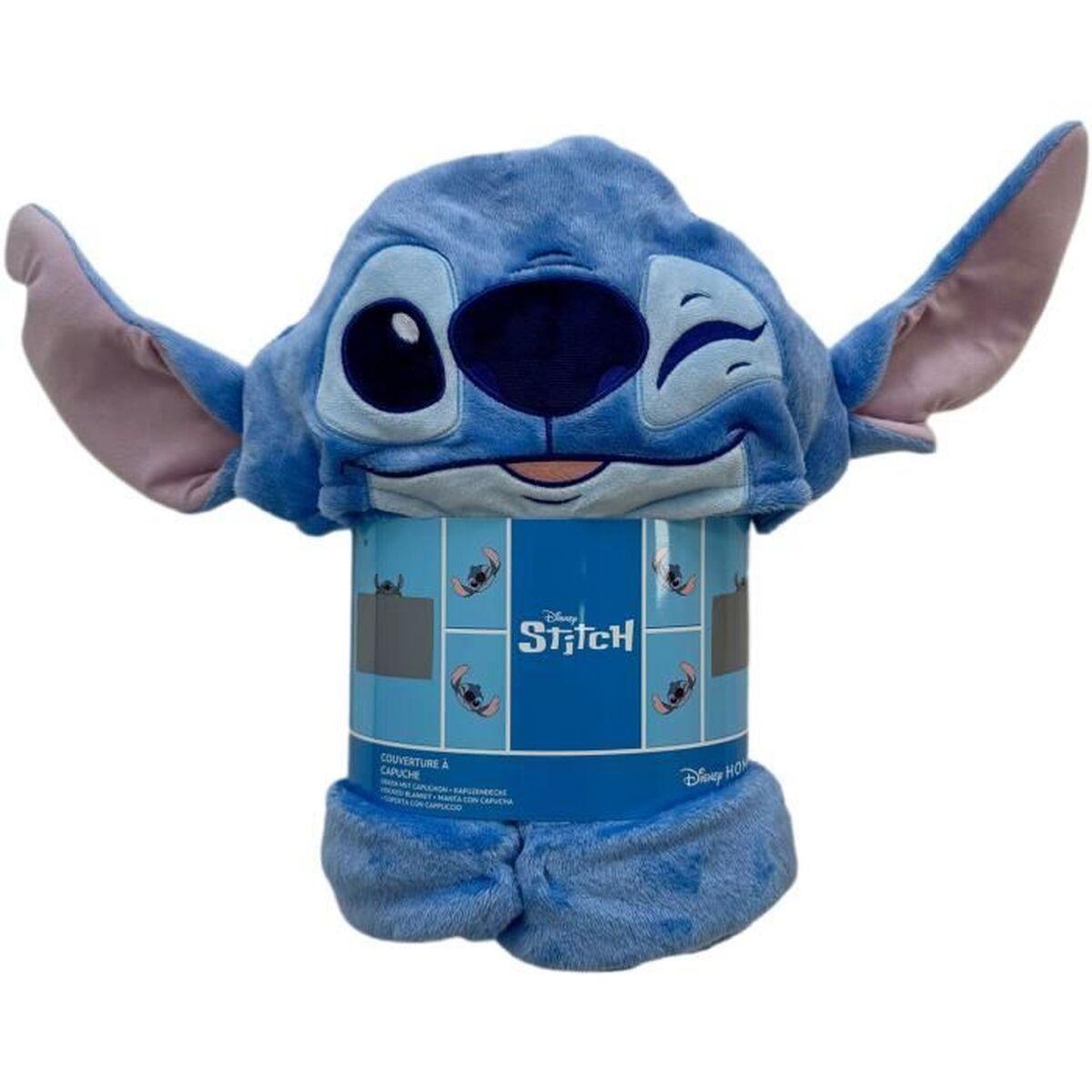 Filt Stitch Blå djur