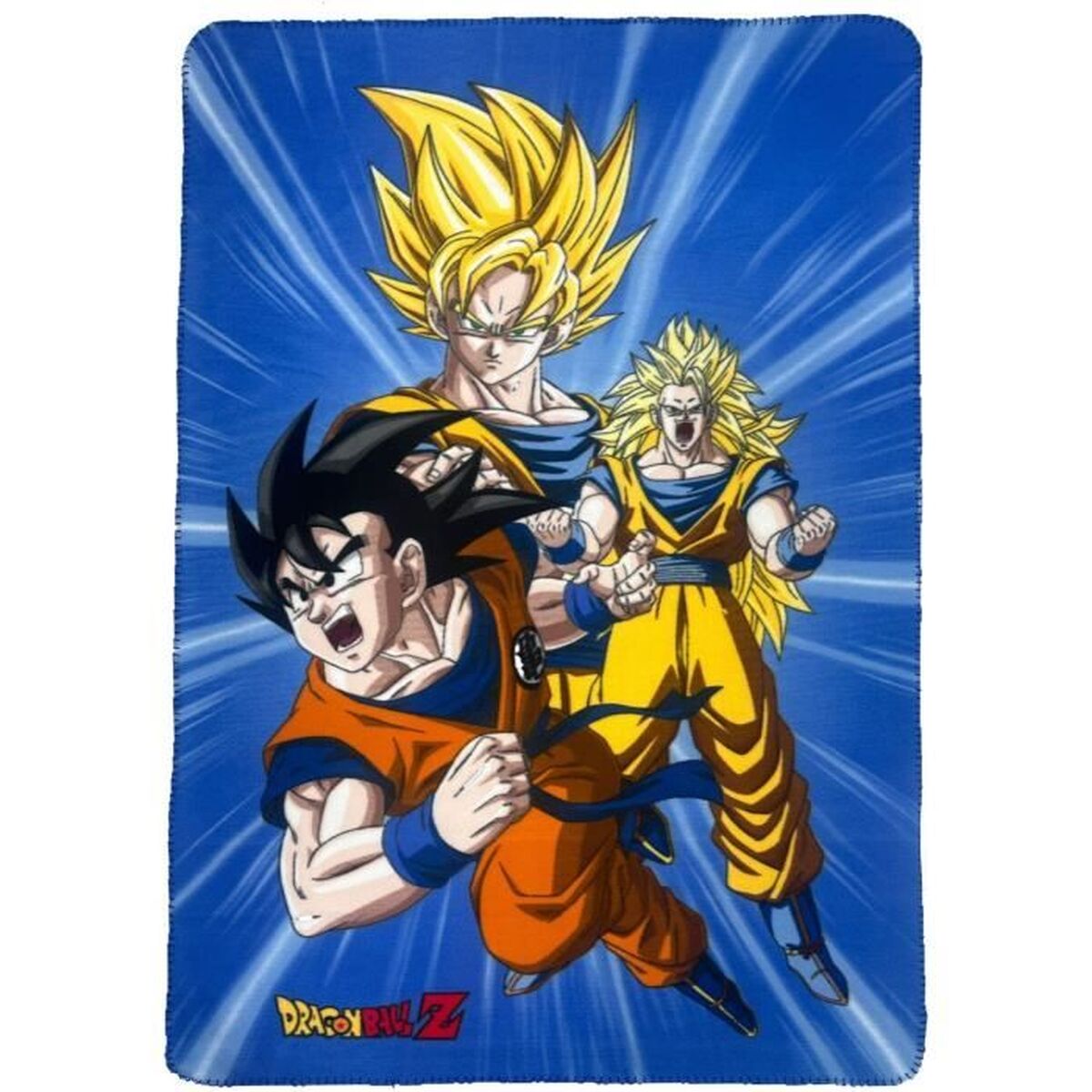 Filt Dragon Ball Multicolour djur