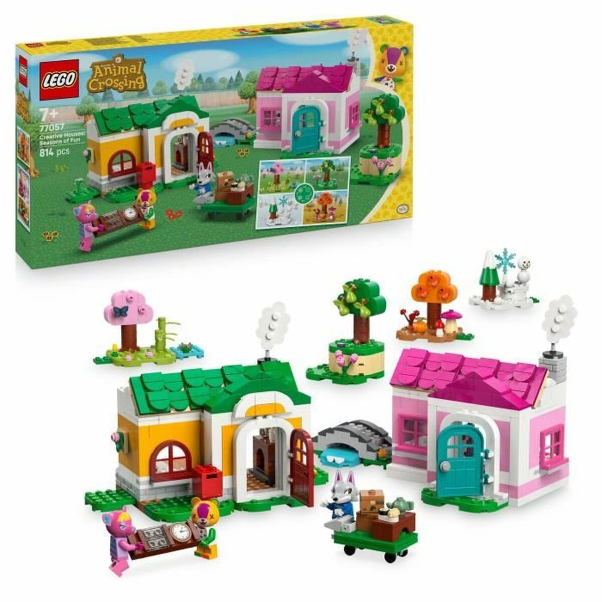 Byggsats Lego 77057 Animal Crossing Seasons 814 Delar