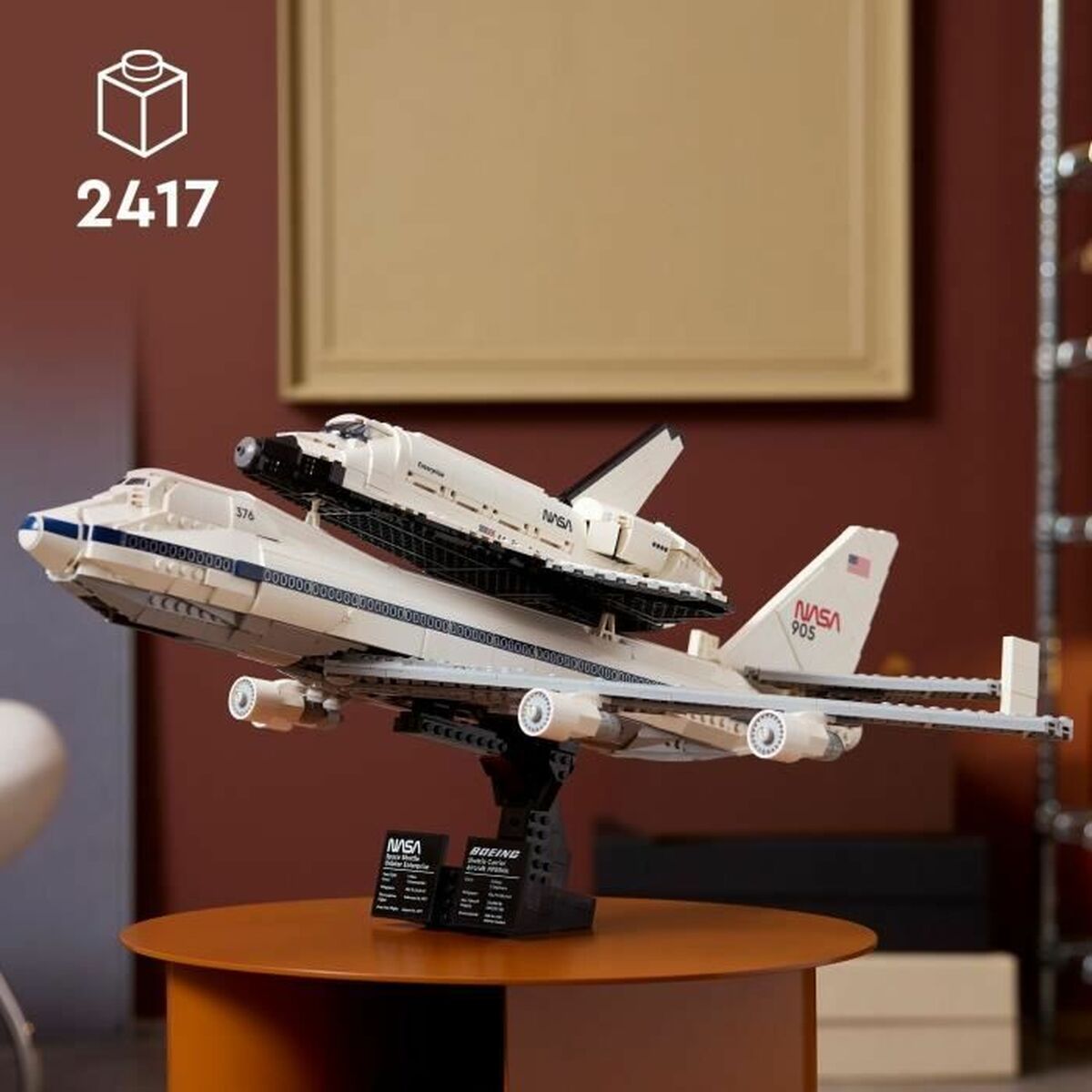 Byggsats Lego 10360 Shuttle Carrier Aircraft 2417 Delar - 2