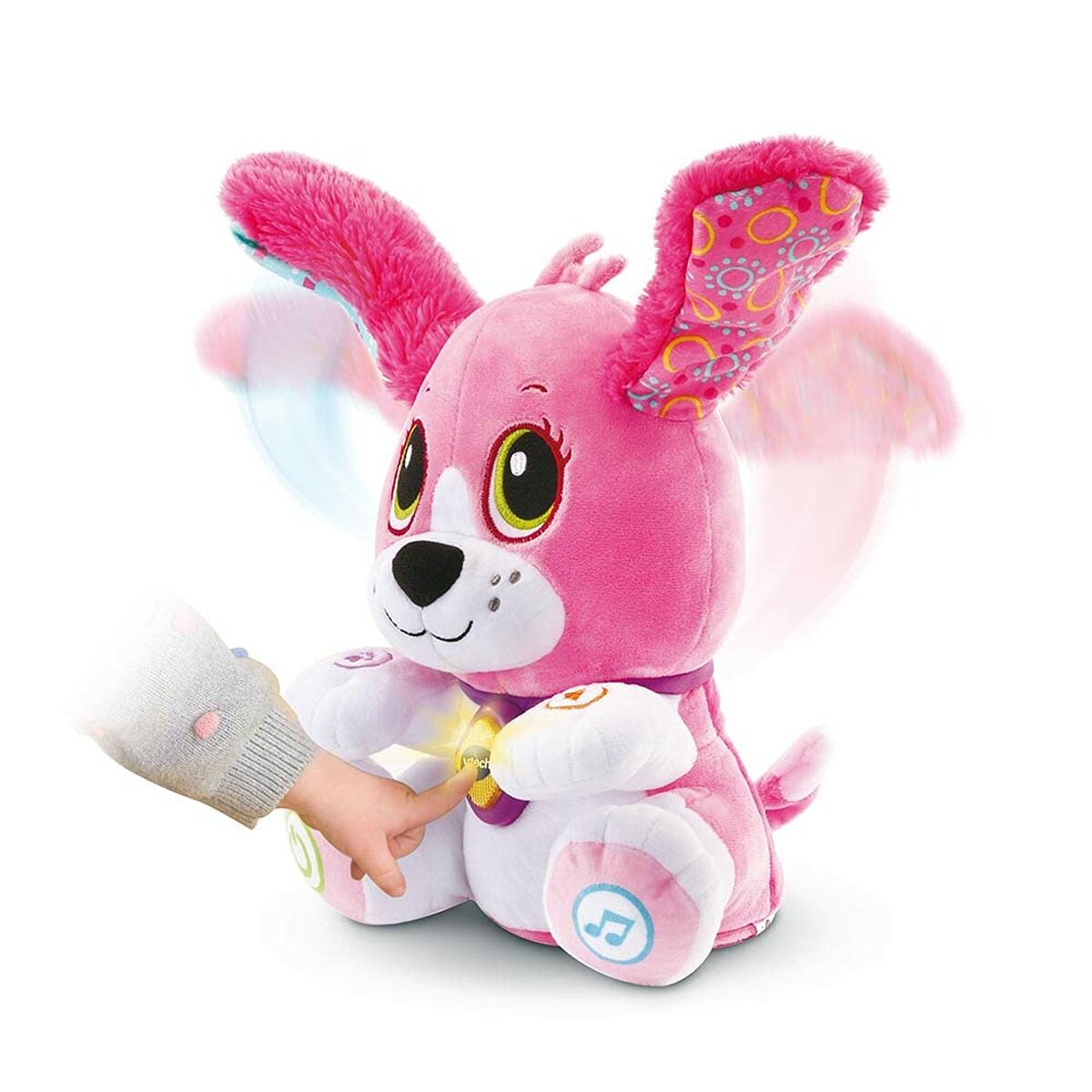 Mjukdjur med ljud Vtech Baby Doggie Talk to me (FR) Hund - 3