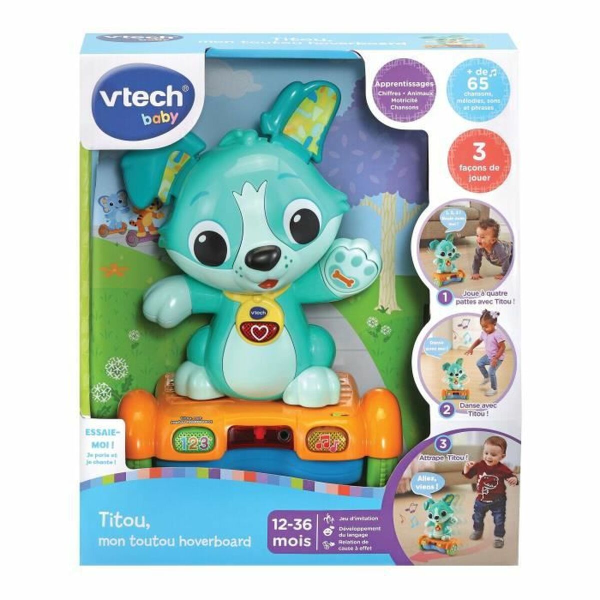 Interaktivt Husdjur Vtech Baby Titou Mon Toutou - 2