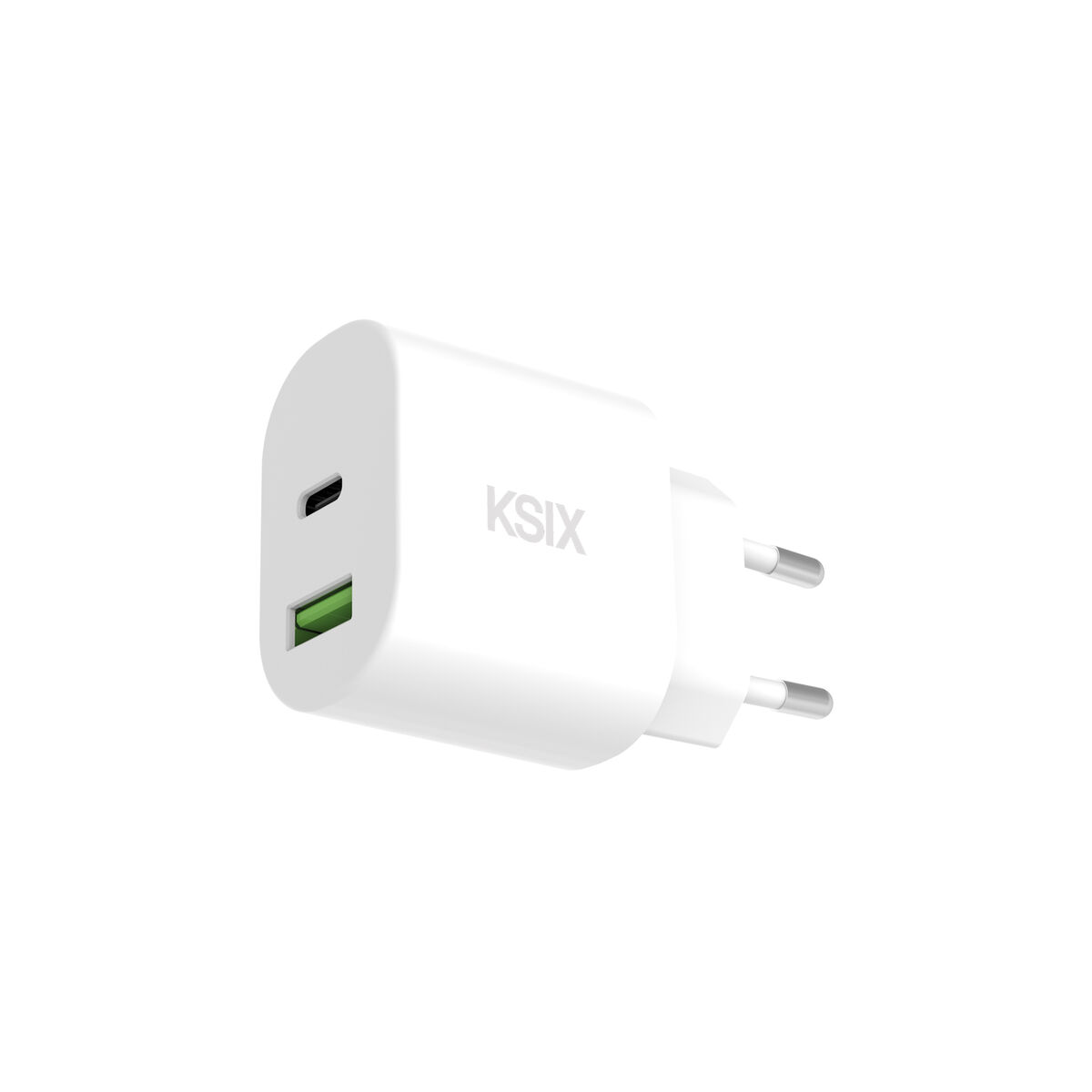 Väggladdare KSIX Vit 20 W