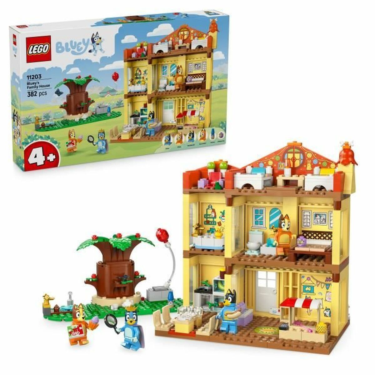 Byggsats Lego 11203 Bluey's Family House 382 Delar