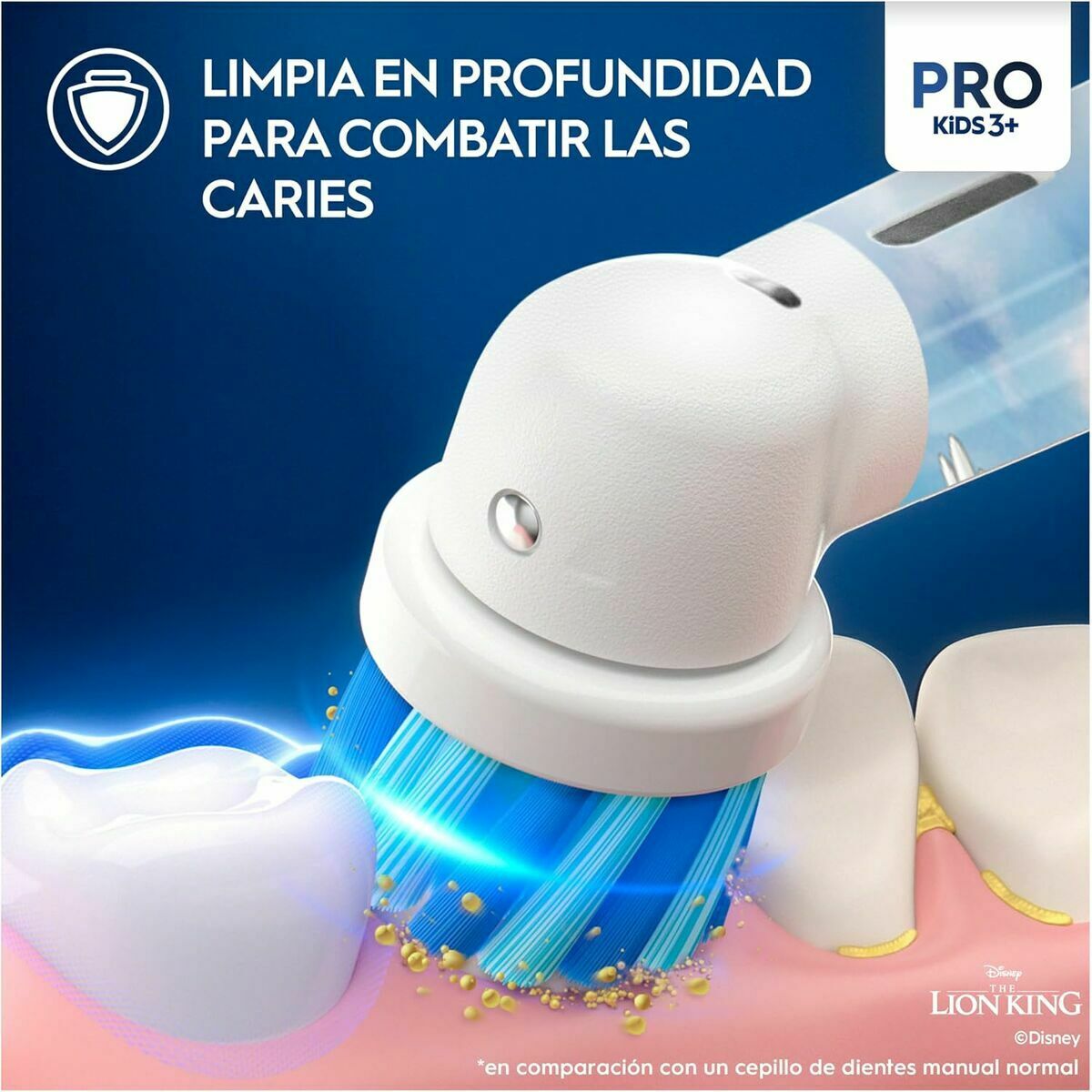 Elektrisk Tandborste Oral-B Rey Leon Röd Multicolour - 3