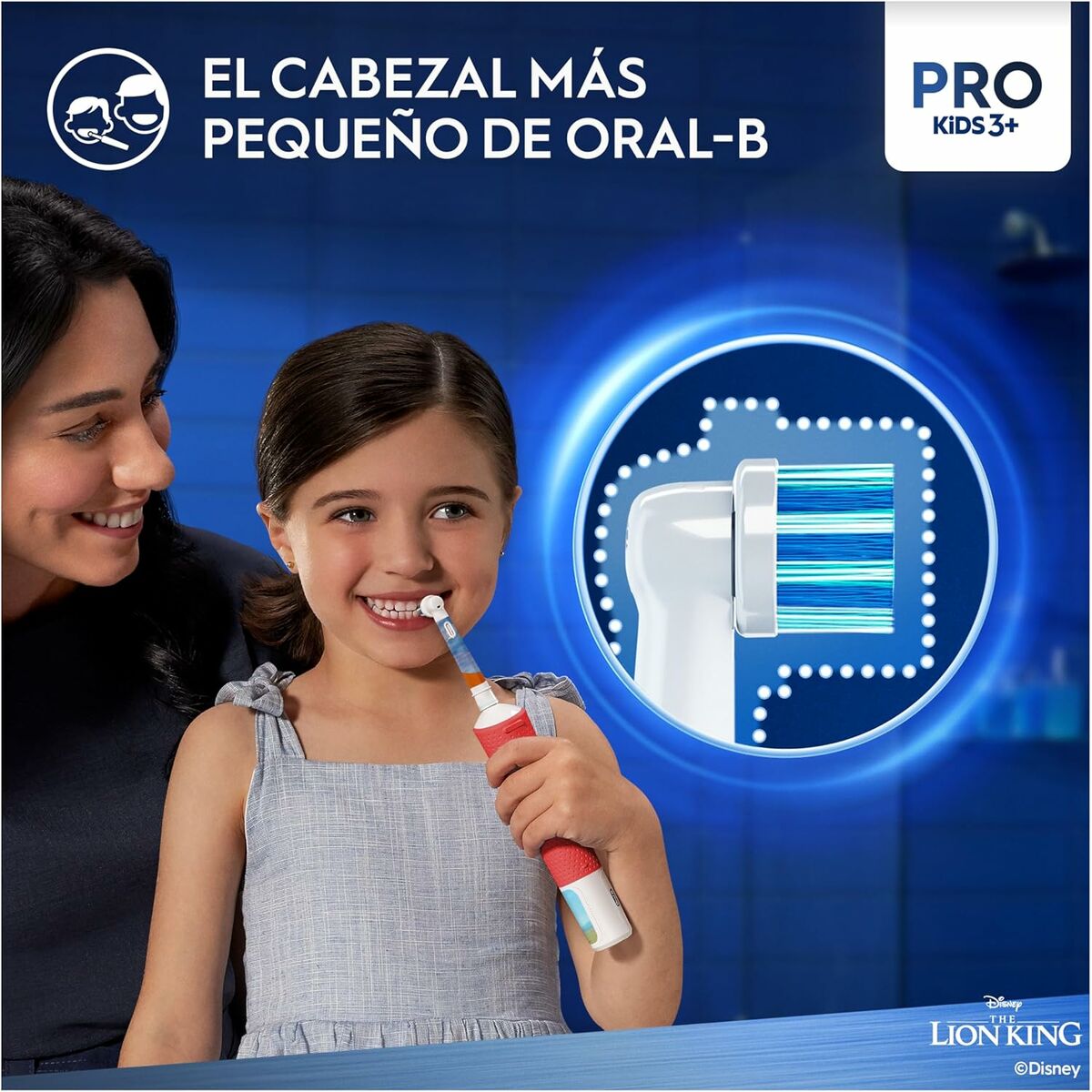 Elektrisk Tandborste Oral-B Rey Leon Röd Multicolour - 2