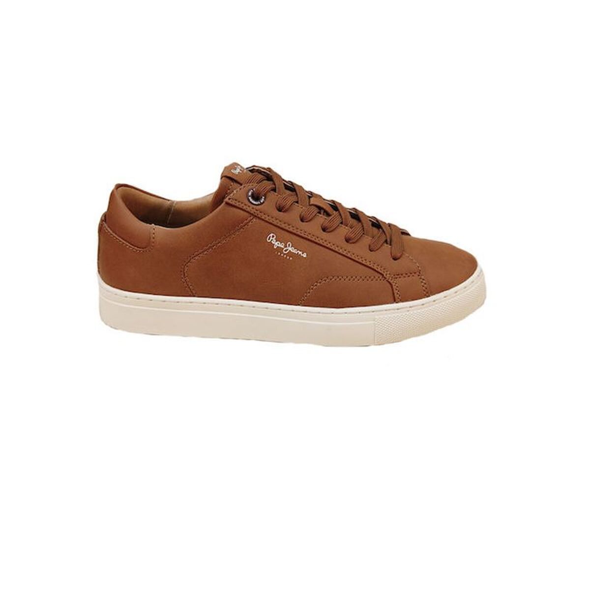 Sportskor Casual Herr Pepe Jeans Joe Basic Brun