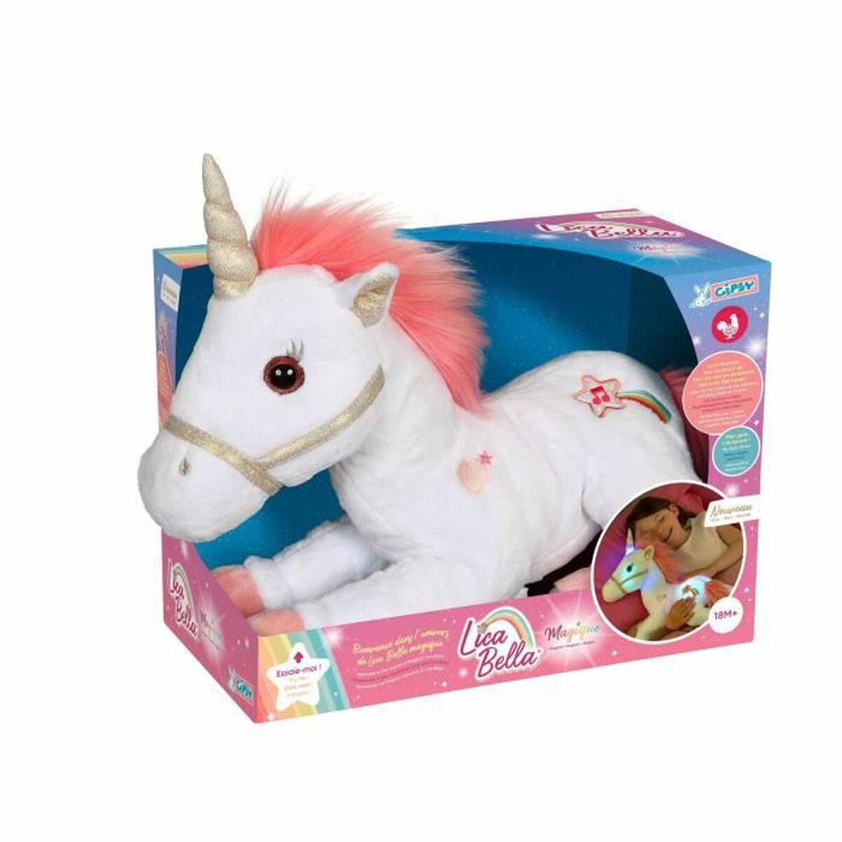 Mjukisleksak Gipsy Unicorn Lica Bella Magique - 2