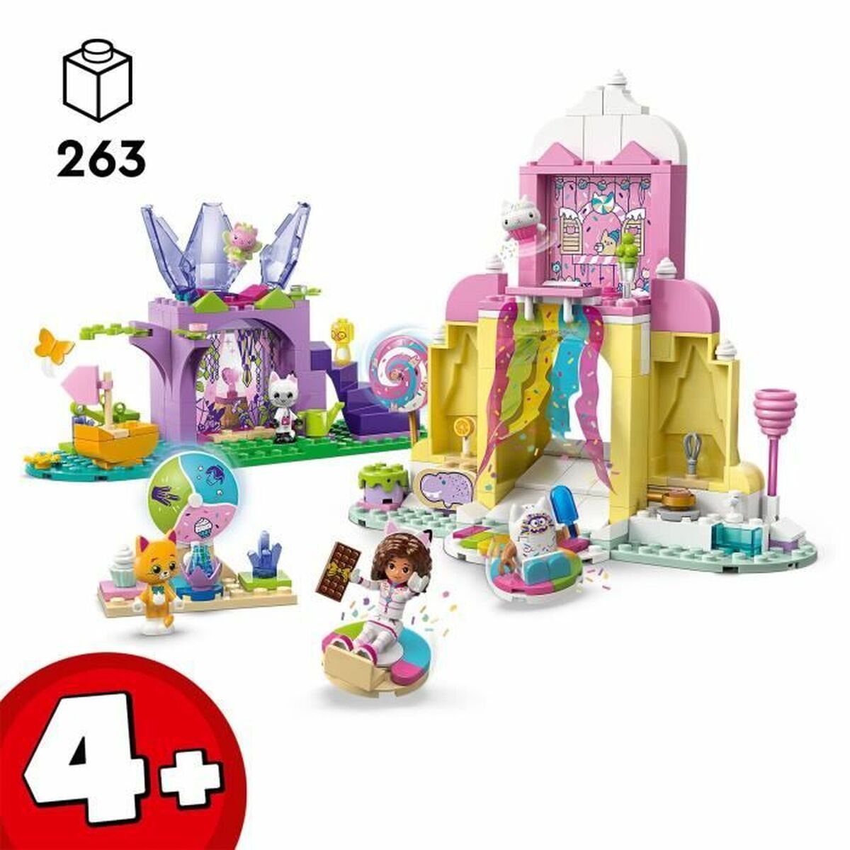 Byggsats Lego 11205 Sweet Treat Mountain and Kitty Garden 263 Delar - 2