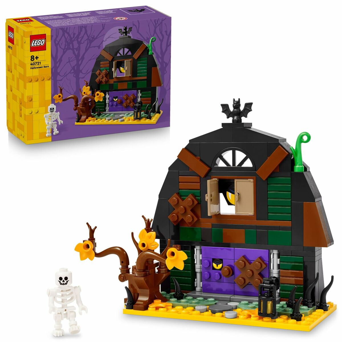 Byggsats Lego 40721 Halloween Barn 205 Delar