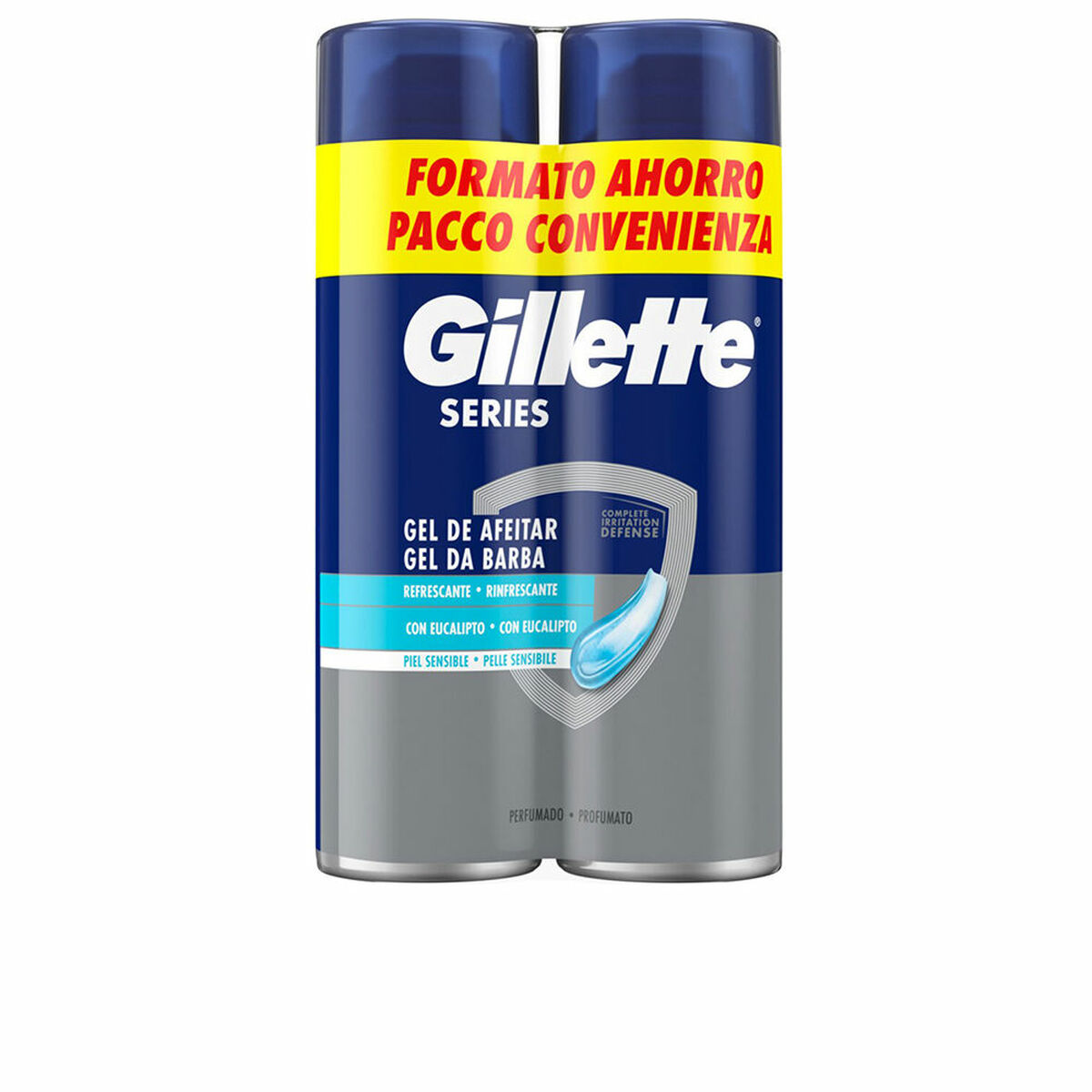 Rakgel Gillette SERIES 200 ml 2 antal