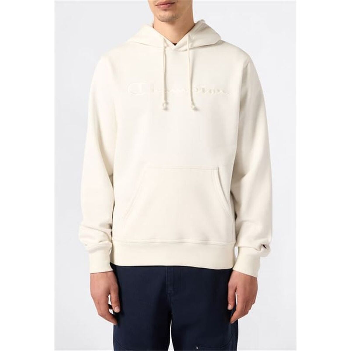 Tröja med huva Herr Champion Champion Icons Tonal Beige - 2