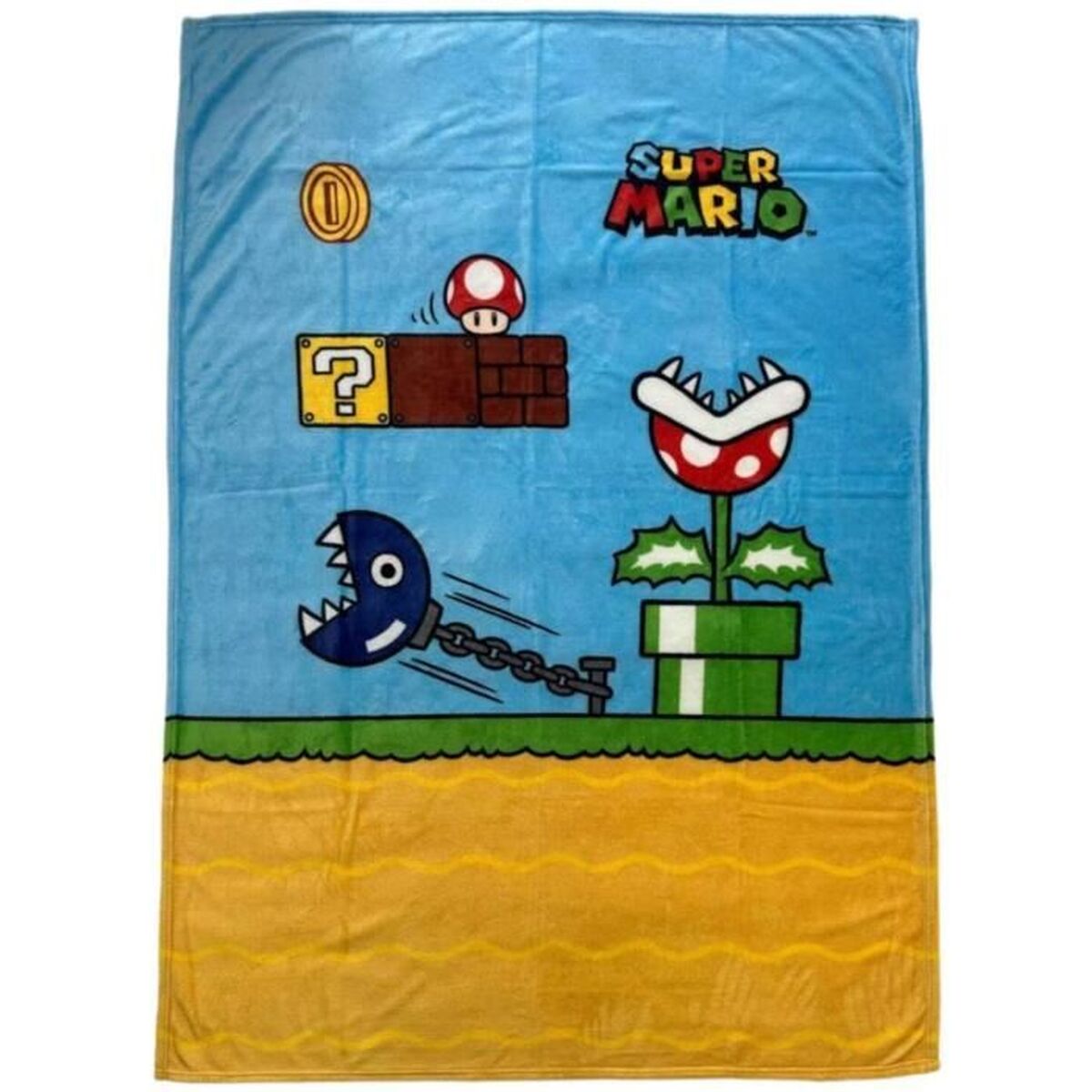 Filt Mario Bros 24 x 14 x 26 cm Svart djur