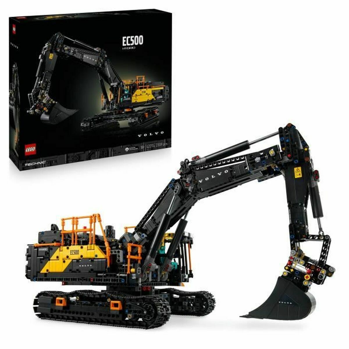 Byggsats Lego 42215 Volvo EC500 Hybrid Excavator 2359 Delar