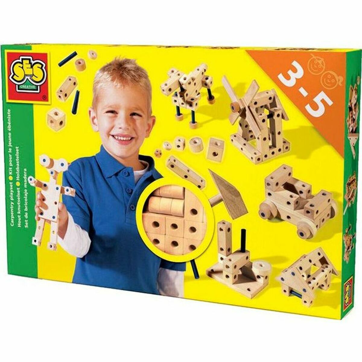 Playset SES Creative Kit for the Young Cabinetmaker (FR) - 2
