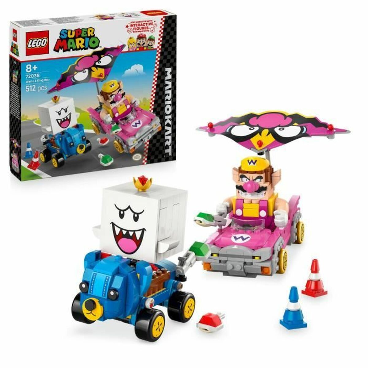 Byggsats Lego 72038 Wario and King Boo 512 Delar