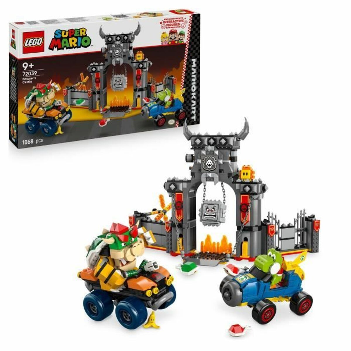 Byggsats Lego 72039 Bowser's Castle 1068 Delar