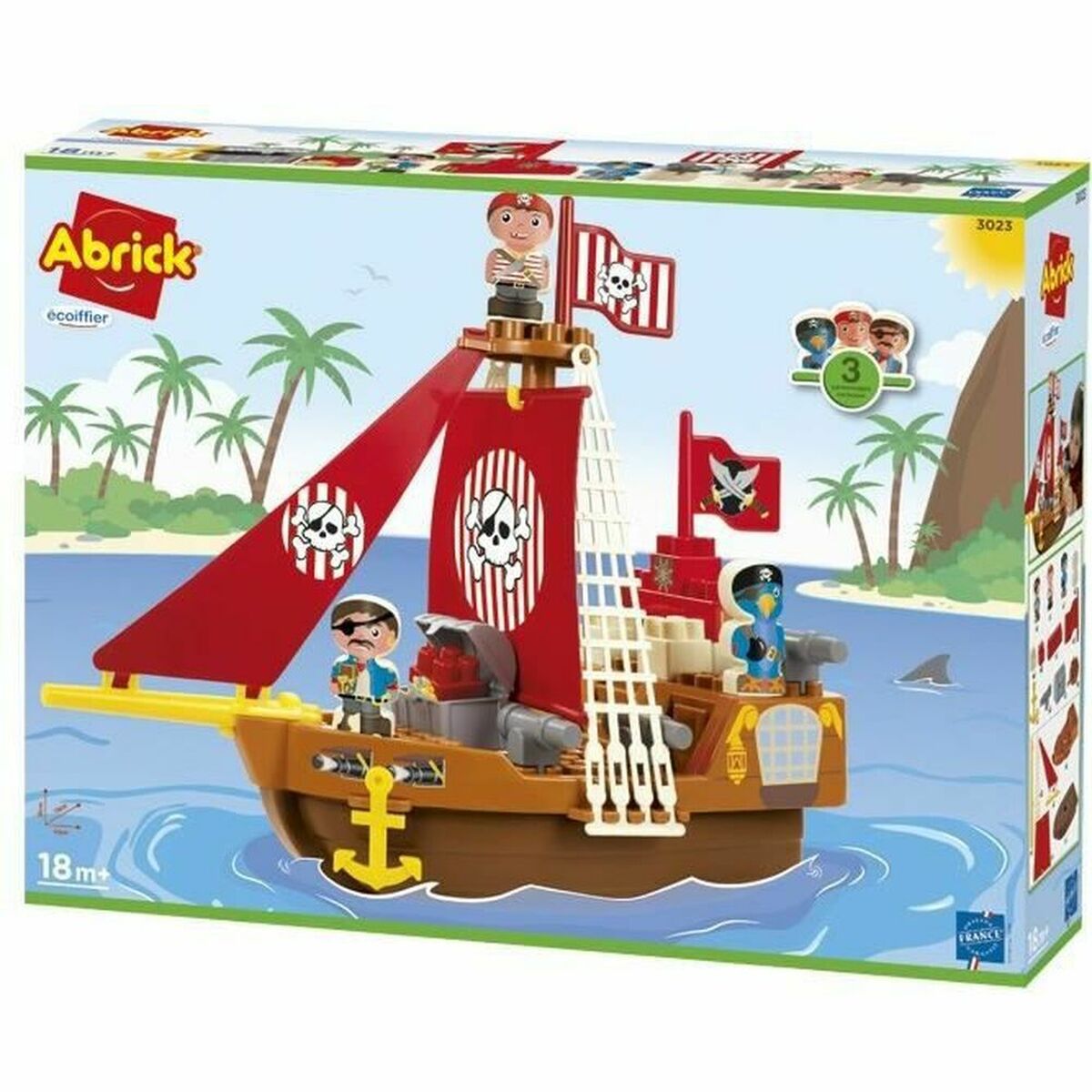 Playset Ecoiffier 3023 (5 Delar) (29 Delar) - 2