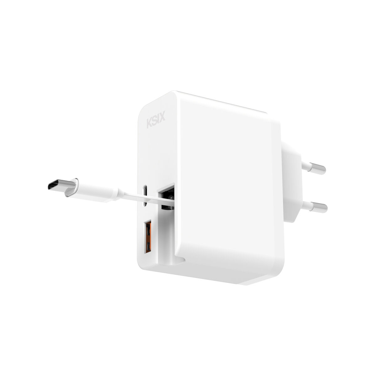 Väggladdare KSIX Vit 65 W