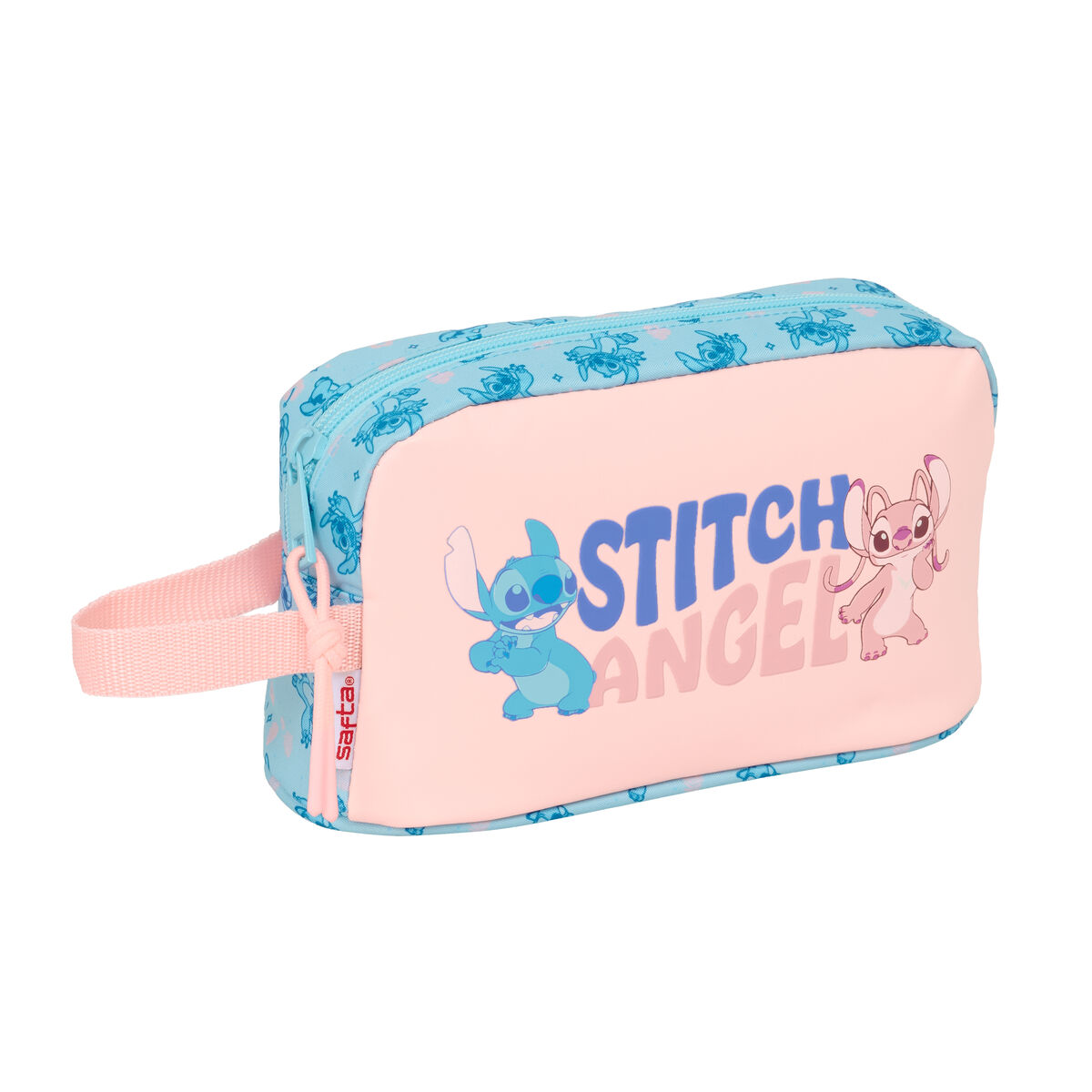 Termiskt tryck Lilo & Stitch Ohana Blå Rosa 21,5 x 12 x 6,5 cm