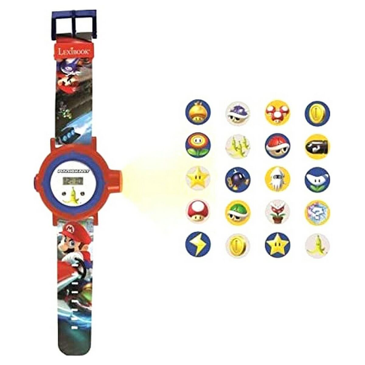 Digital klocka Mario Kart Lexibook DMW050NI