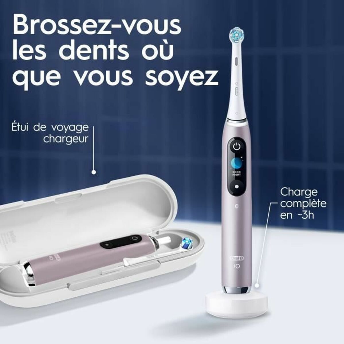 Elektrisk Tandborste Oral-B Serie iO9s (2 Delar) (2 antal) - 2