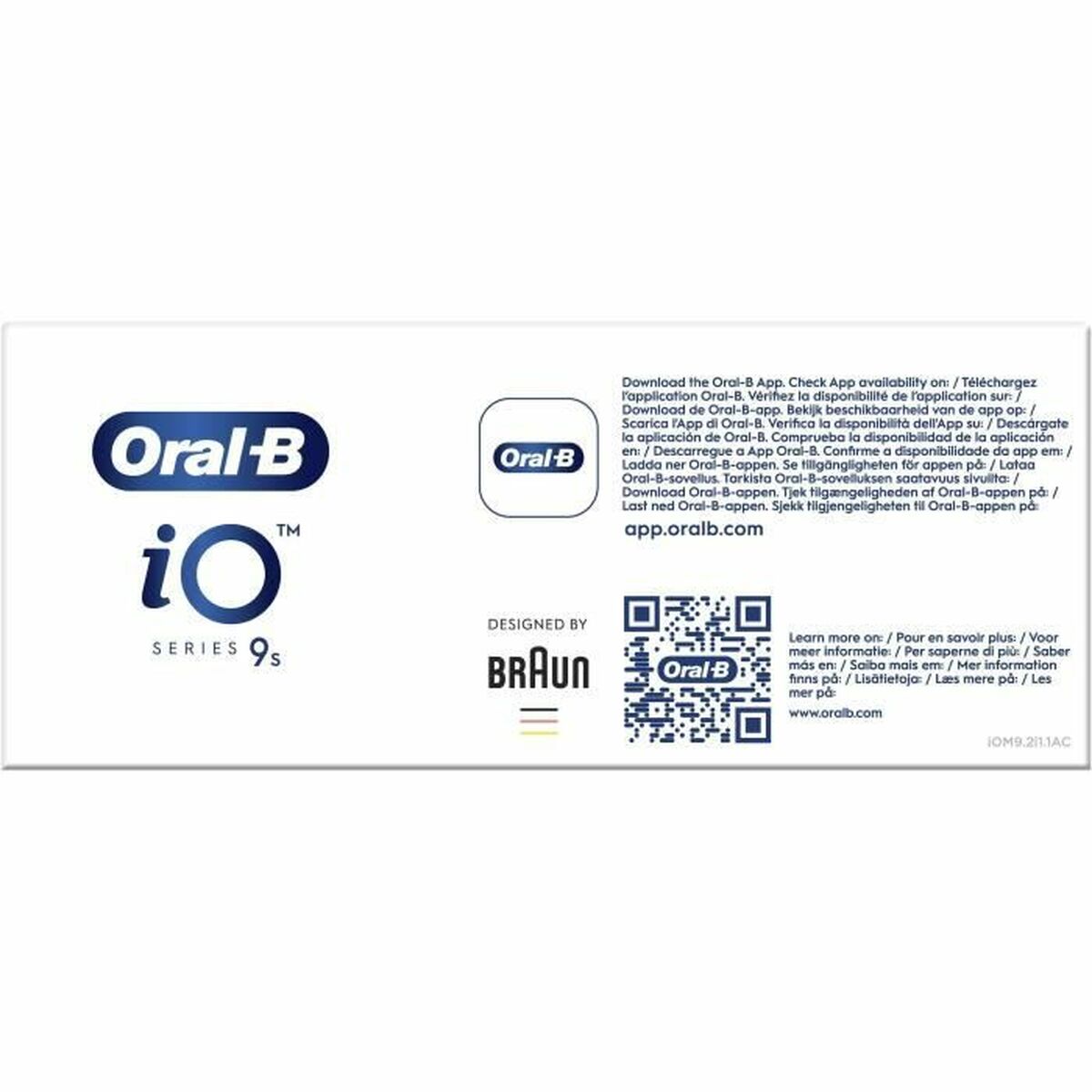 Elektrisk Tandborste Oral-B Serie iO9s (2 Delar) (2 antal) - 3