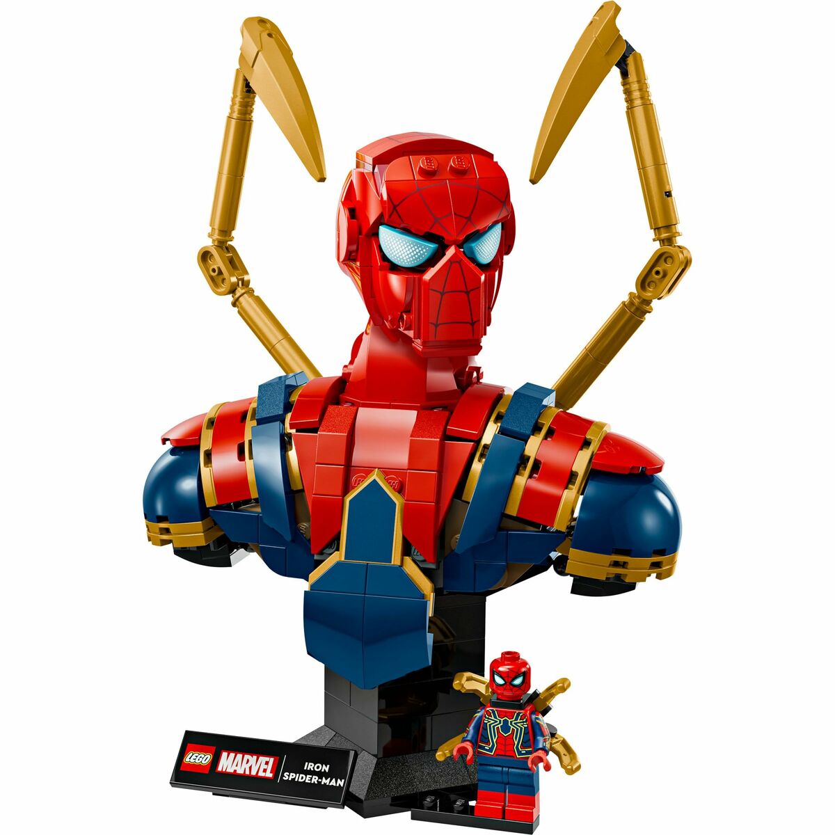 Byggsats Lego 76326 Iron Spider-Man Bust 379 Delar - 3