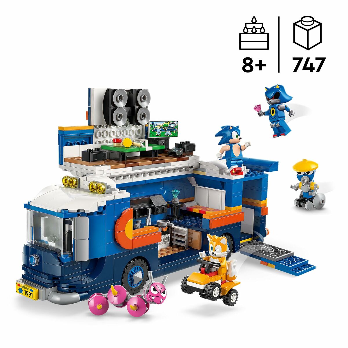 Byggsats Lego 77006 Team Sonic Command Truck 747 Delar - 2