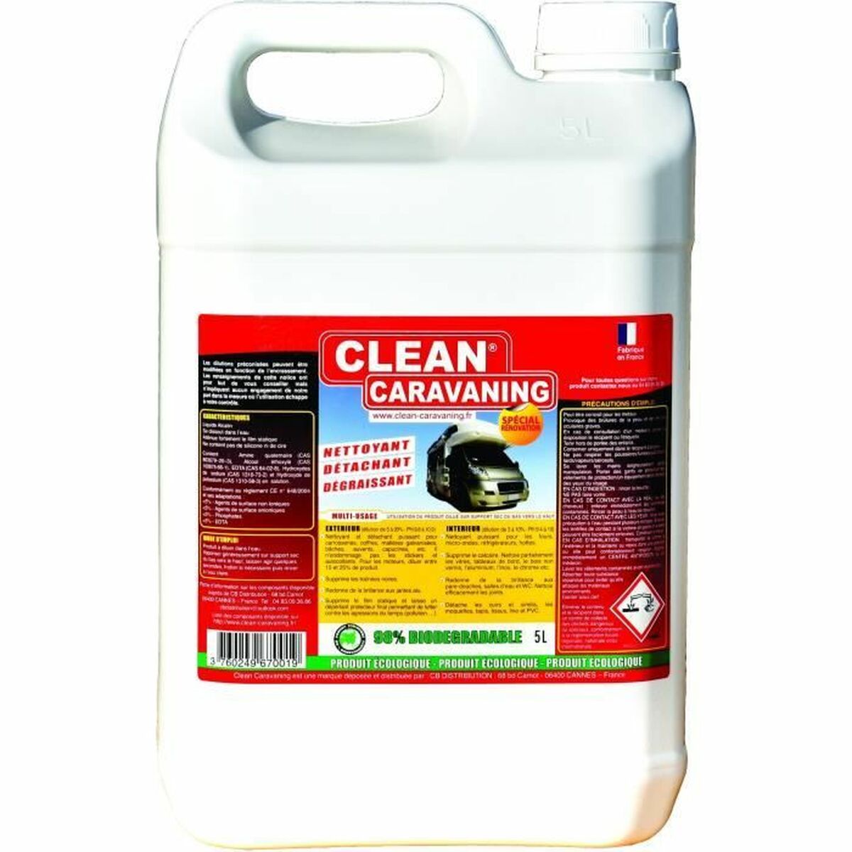 Flerfunktionsrengörare 5 L