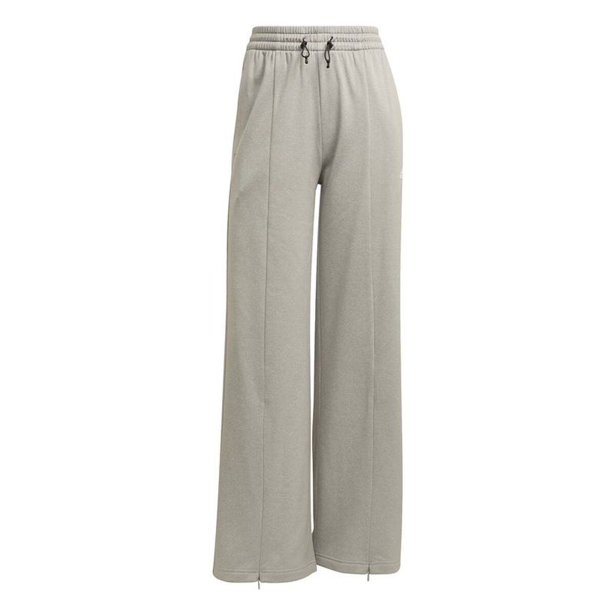 Långa träningsbyxor Adidas Aeroready Beige Kvinna