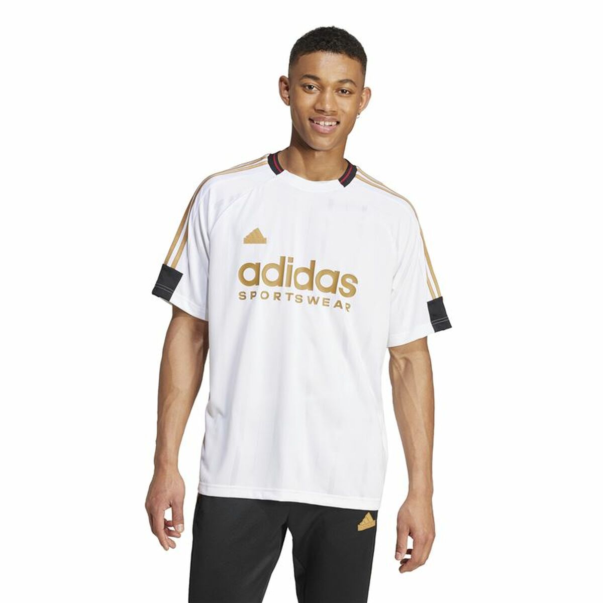 T-shirt med kortärm Herr Adidas House Of Tiro Nations Pack Vit - 2