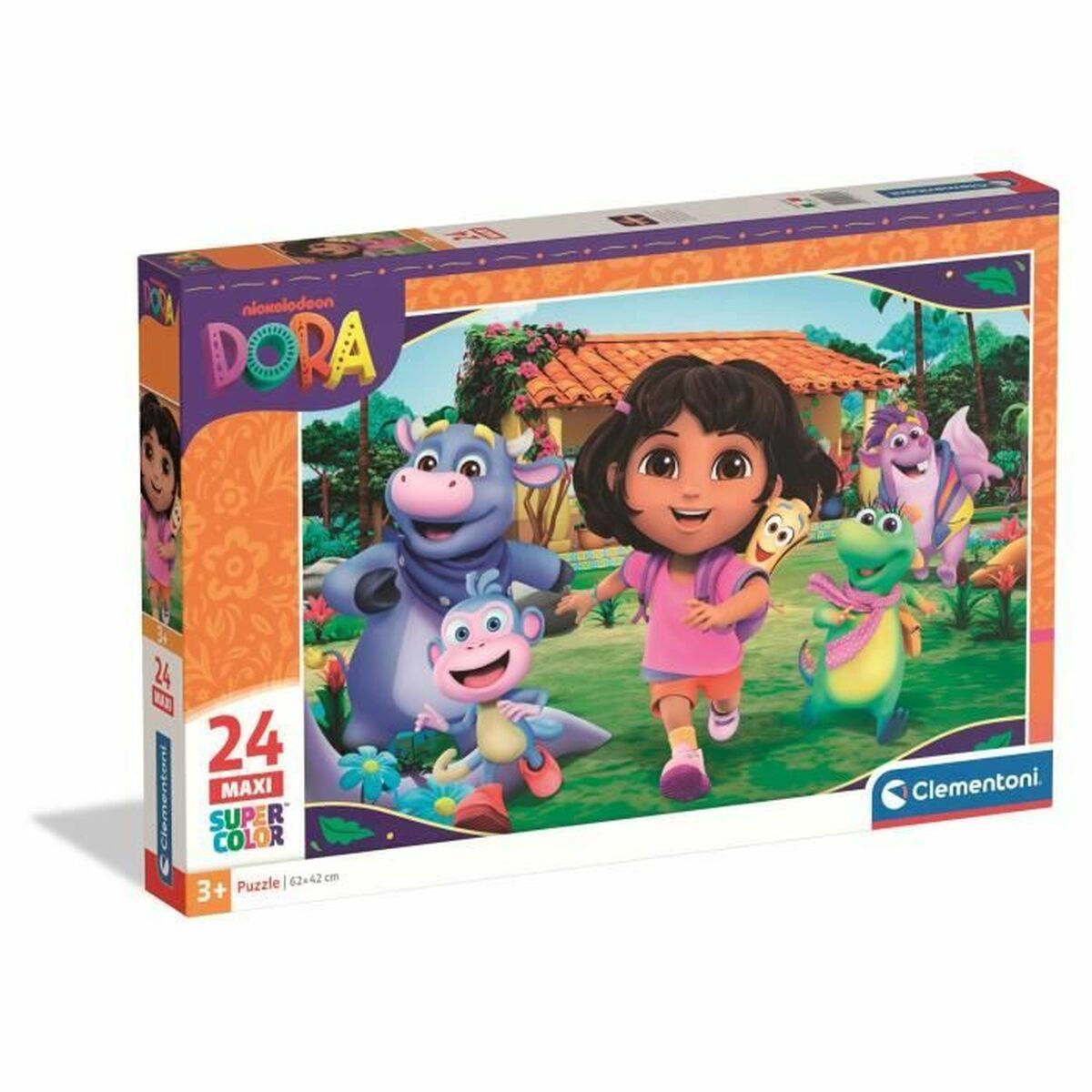 Pussel Clementoni Dora 62 x 42 cm 24 Delar