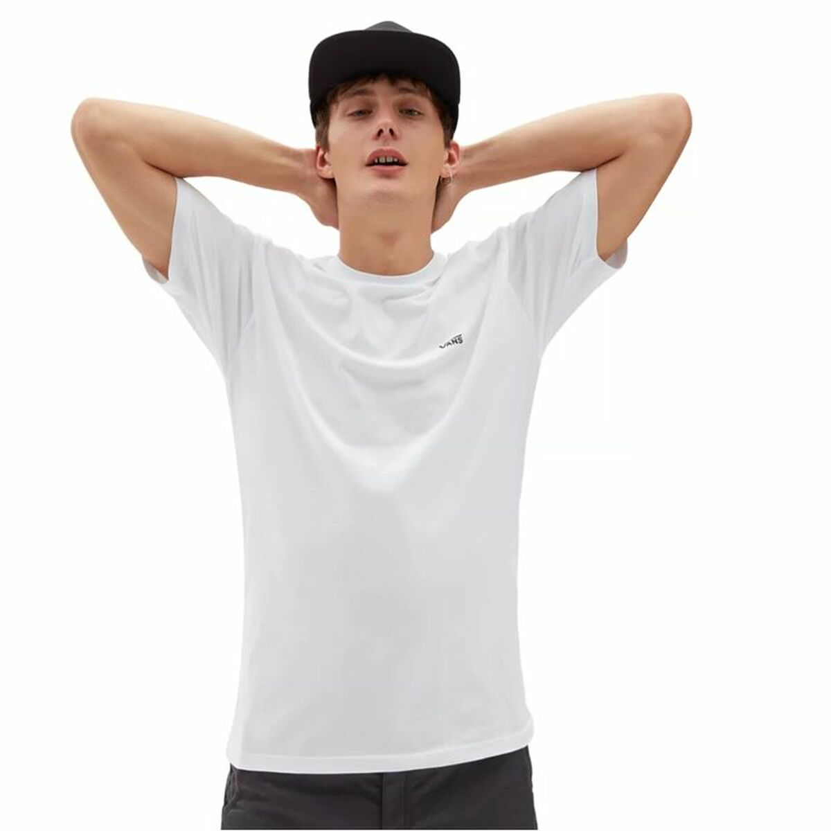 T-shirt med kortärm Herr Vans Mn Left Chest Logo 2XL - 2
