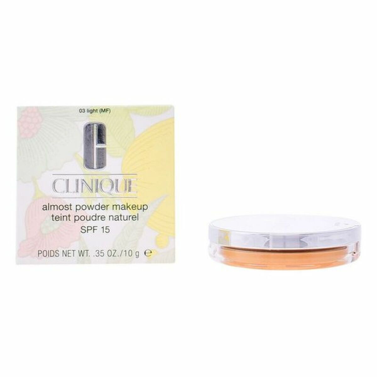 Pulveriserad Make Up Clinique AEP01407 Nº 06-Deep Spf 15 10 g - 3