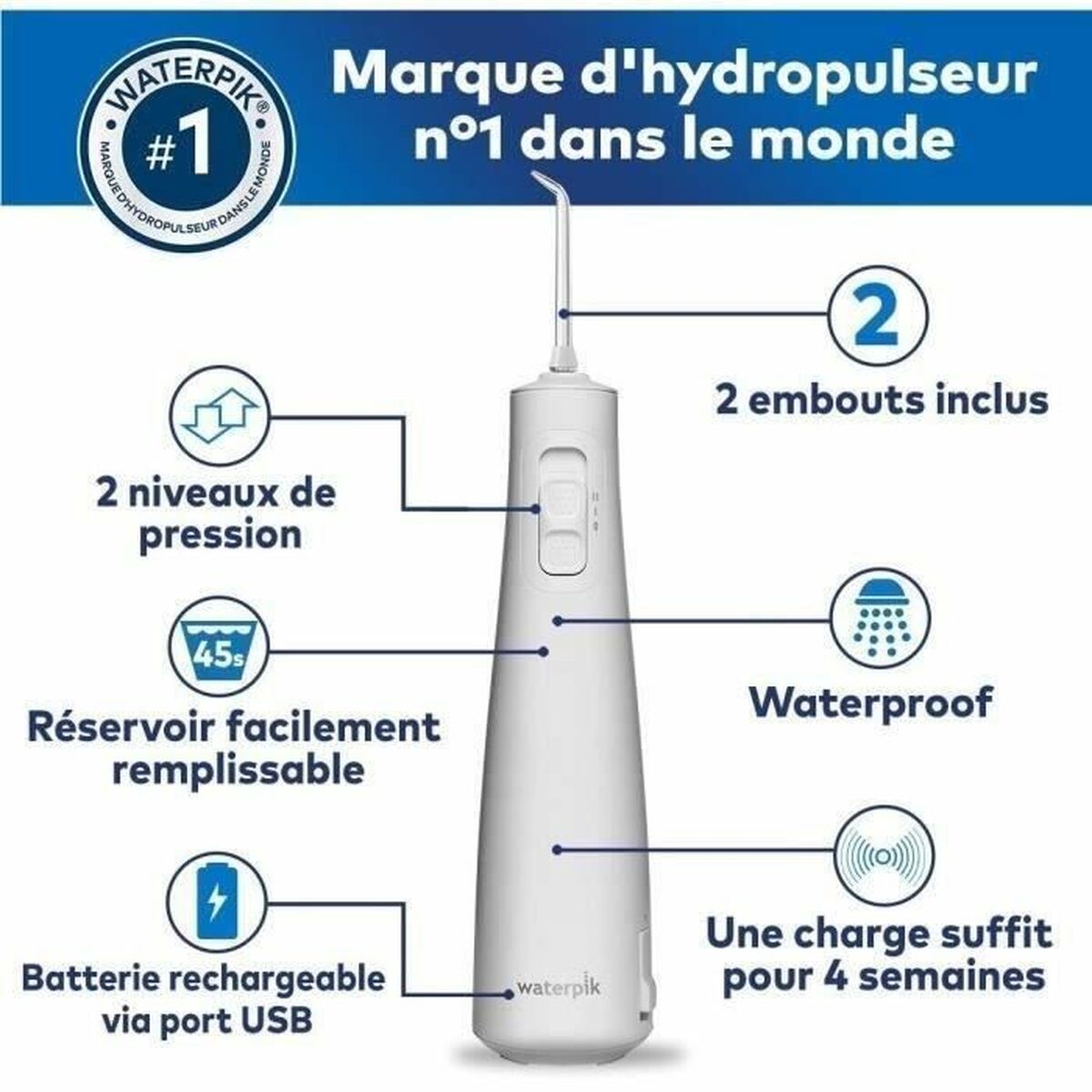 Oral Irrigator Waterpik WF-20 Pulse - 2