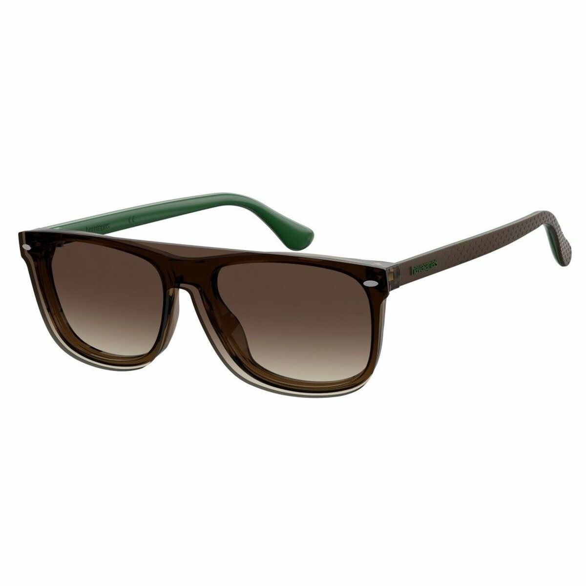 Glasögonbåge + Solglasögon Havaianas PARATY-CS-XL7 Brun Multicolour ø 54 mm Clip On