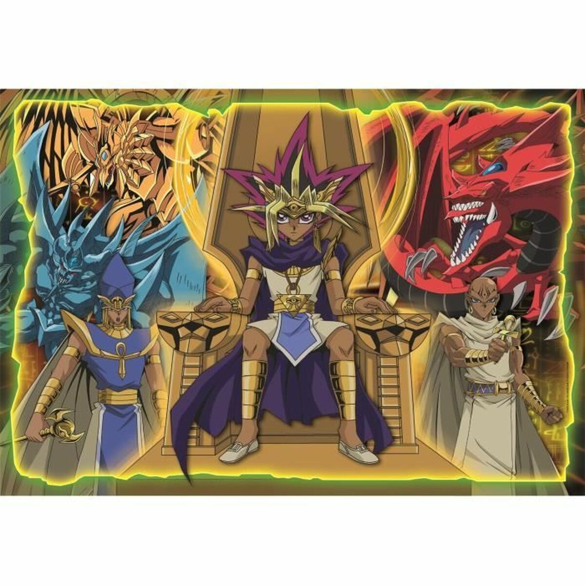 Pussel Clementoni Yu-Gi-Oh! 49 x 36 cm 500 Delar - 2