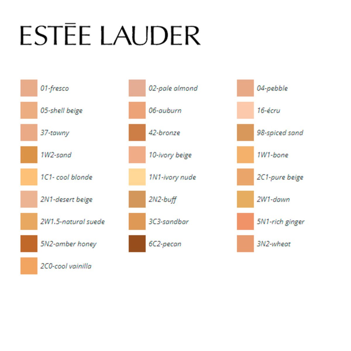 Flytande makeupbas Estee Lauder Double Wear Nº 98-Spiced Sand Spf 10 30 ml - 2
