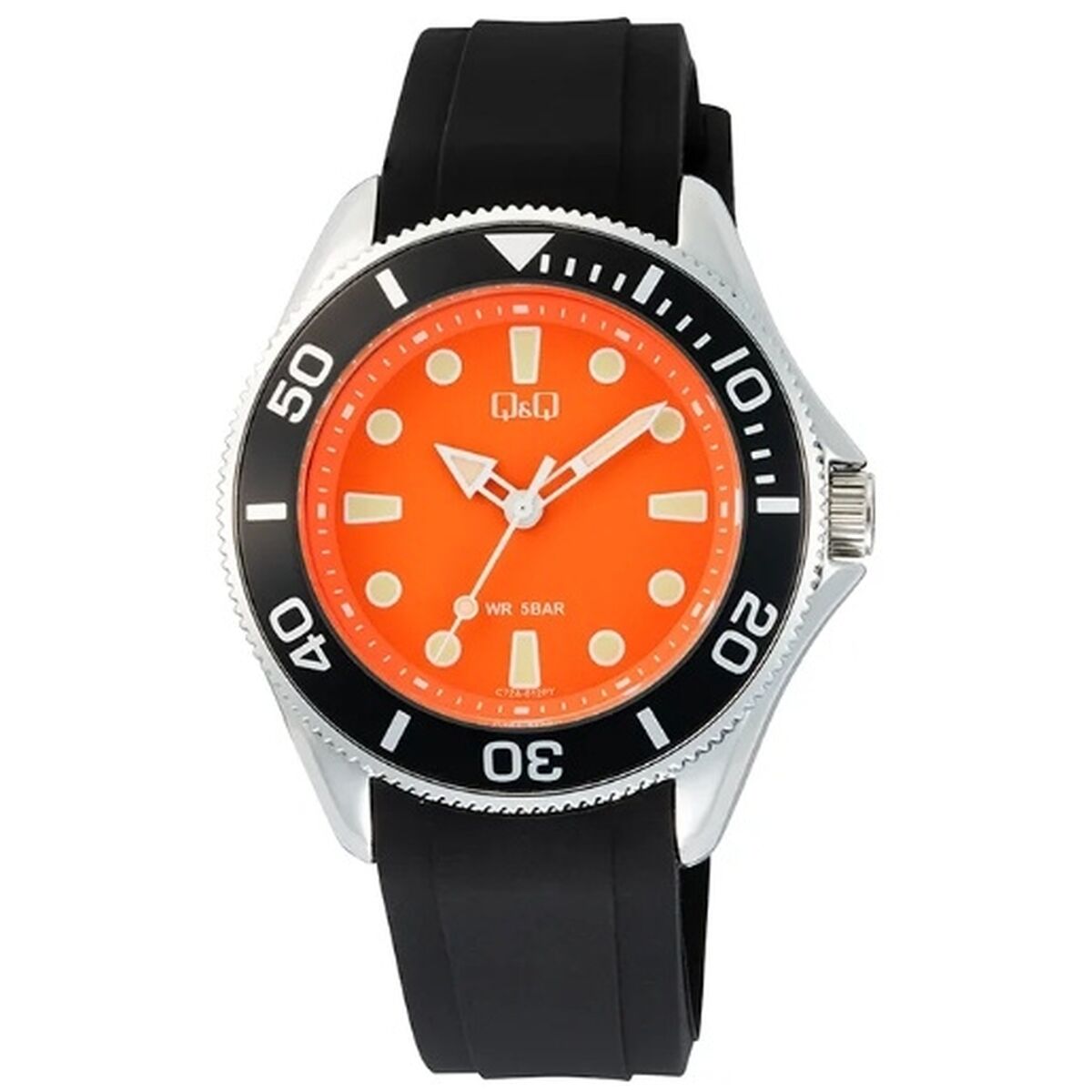 Herrklocka Q&Q GENT DIVER BLACK (Ø 41 mm)
