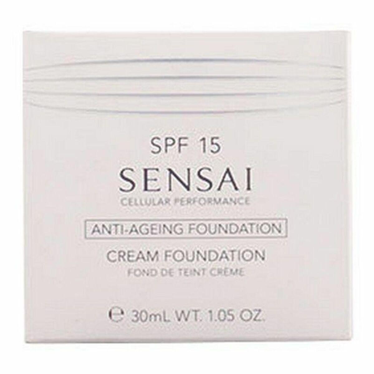 Flytande foundation för läppar Kanebo Sensai Cp cf 25 Cf25-Topaz Beige Spf 15 30 ml - 2