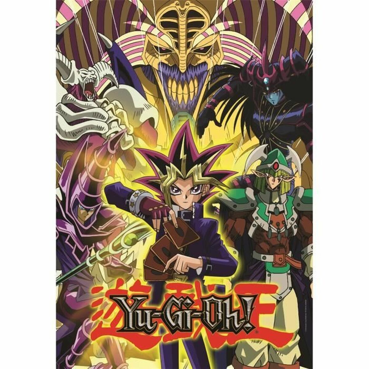 Pussel Clementoni Yu-Gi-Oh! 70 x 50 cm 1000 Delar - 2