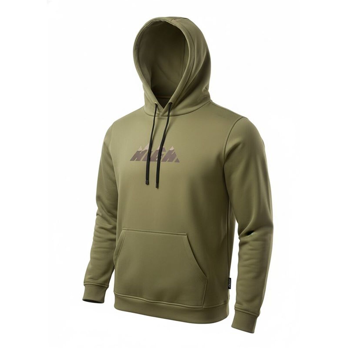 Tröja med huva Herr Joluvi Hoodie High Oliv